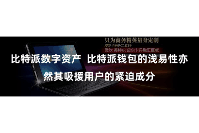 比特派数字资产  比特派钱包的浅易性亦然其吸援用户的紧迫成分