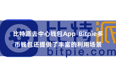 比特派去中心钱包App  Bitpie多币钱包还提供了丰富的利用场景