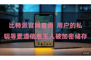 比特派官网首页  用户的私钥等要道信息王人被加密储存